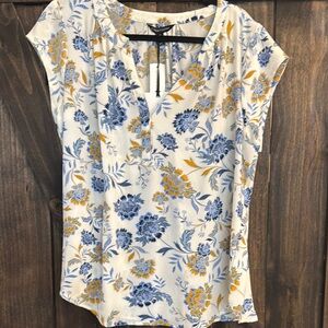 Floral Print Women's Top
